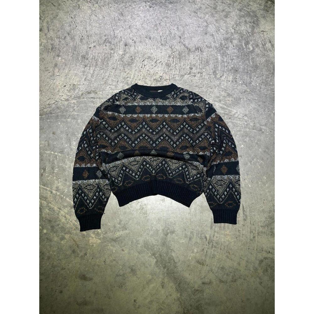 Vintage Impact Multi-Print Pullover - image 2